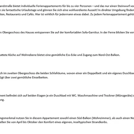 Atlantik - Strandstr 15, App 12 *